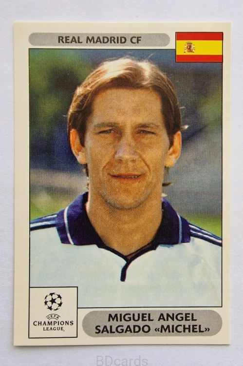 2000-01 Panini Champions League Miguel Angel Salgado Real Madryt /B