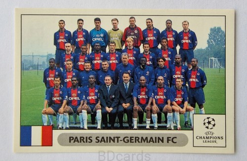 2000-01 Panini Champions League Team PSG /B