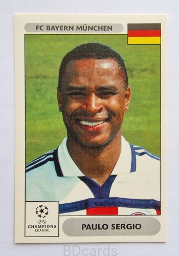 2000-01 Panini Champions League Paulo Sergio Bayern Monachium /B