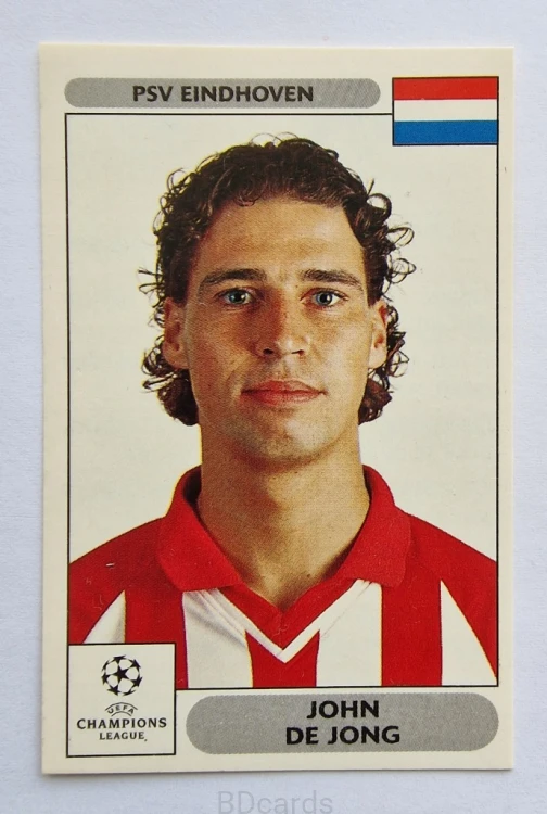 2000-01 Panini Champions League John De Jong PSV Eindhoven /B