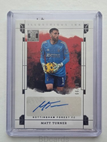 2023-24 Panini Impecable Matt Turner Nottingham Autograf /99 /B