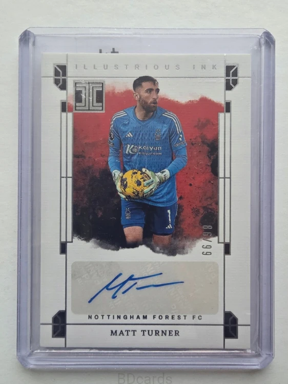 2023-24 Panini Impecable Matt Turner Nottingham Autograf /99 /B