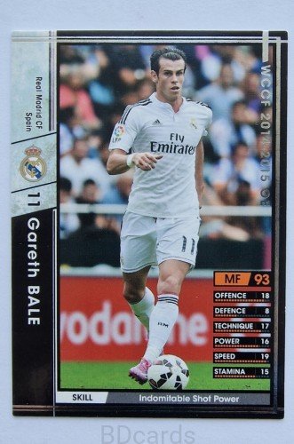 2014-15 Panini WCCF JP Gareth Bale Legend Real Madryt /SP4V