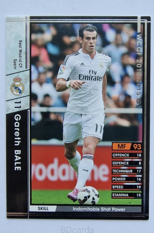 2014-15 Panini WCCF JP Gareth Bale Legend Real Madryt /SP4V