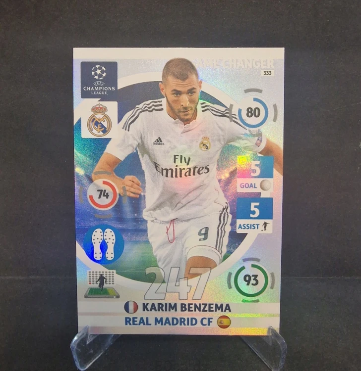 2014-15 Panini Champions League Karim Benzema Real Madryt /OC12