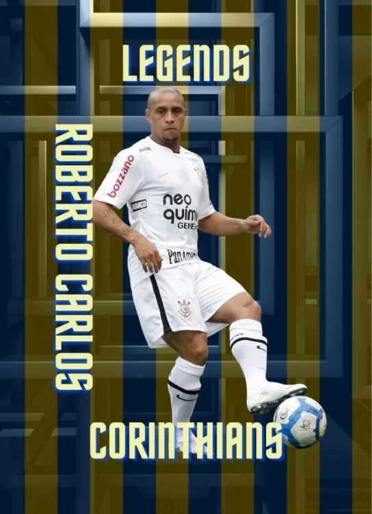 2025 Zestaw 5 Kart Roberto Carlos Real Madryt Legends Limited Edition