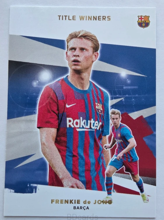 2021 Topps Fan Set Frenkie de Jong FC Barcelona /A