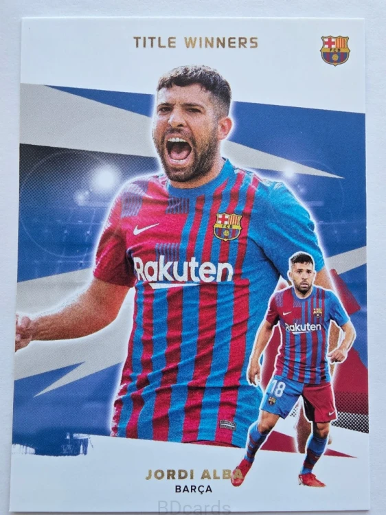2021 Topps Fan Set Jordi Alba FC Barcelona /A