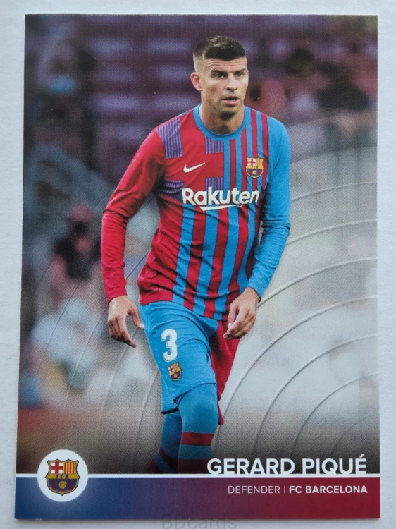 2021 Topps Fan Set Gerard Pique FC Barcelona /A