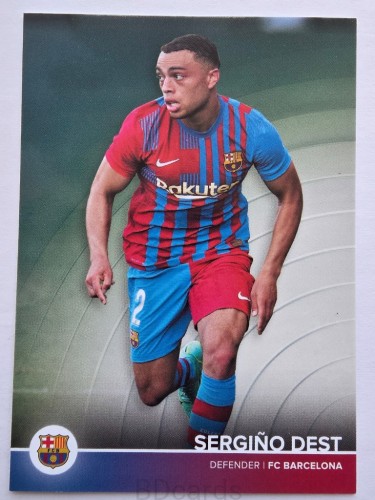 2021 Topps Fan Set Sergino Dest FC Barcelona /A