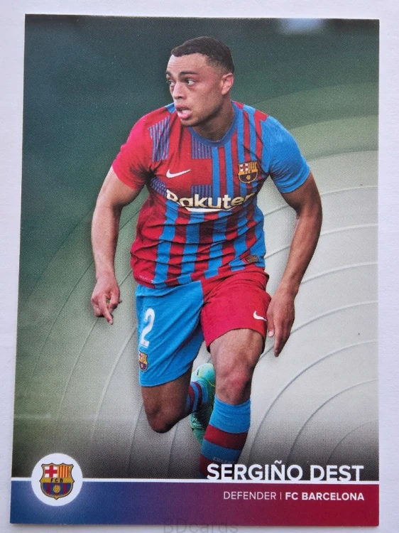 2021 Topps Fan Set Sergino Dest FC Barcelona /A