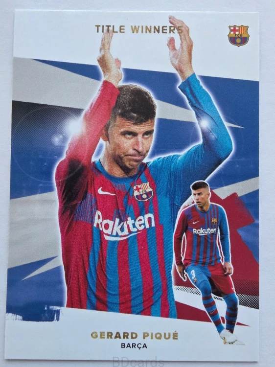 2021 Topps Fan Set Gerard Pique FC Barcelona /A
