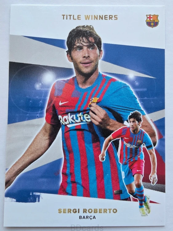2021 Topps Fan Set Sergi Roberto FC Barcelona /A