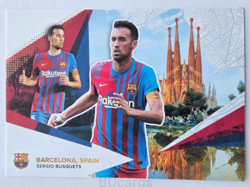 2021 Topps Fan Set Sergio Busquets FC Barcelona /A