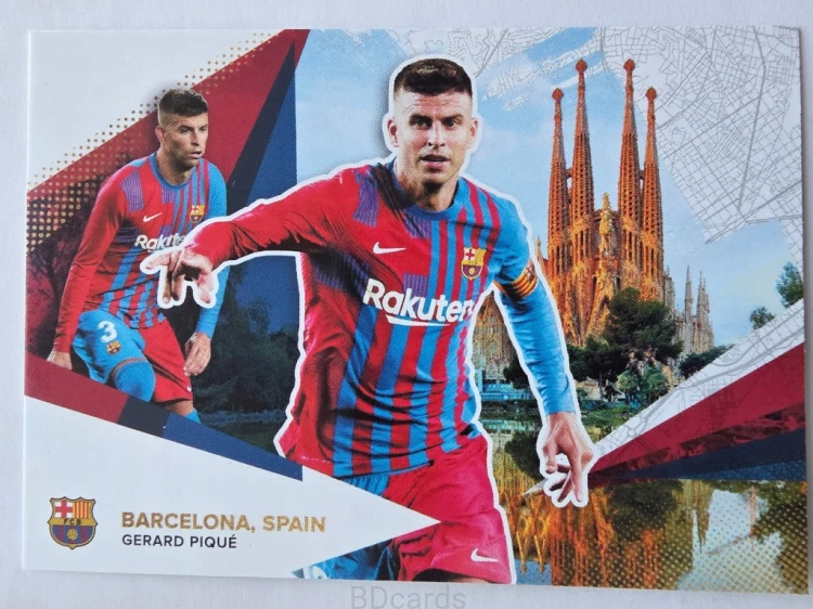 2021 Topps Fan Set Gerard Pique FC Barcelona /A