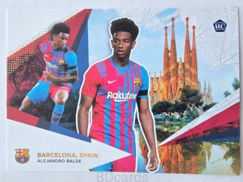 2021 Topps Fan Set Alejandro Balde FC Barcelona /A