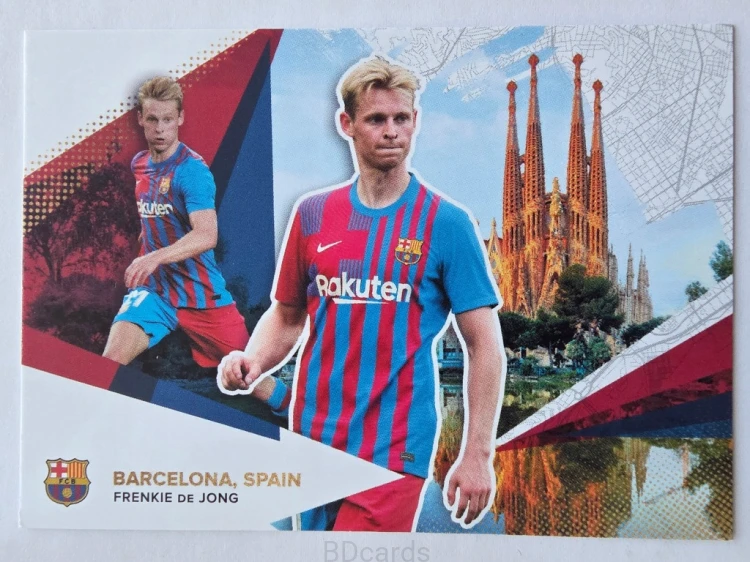 2021 Topps Fan Set Frenkie de Jong FC Barcelona /A
