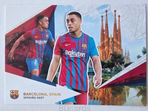 2021 Topps Fan Set Sergino Dest FC Barcelona /A