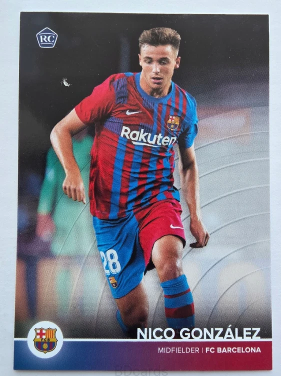2021 Topps Fan Set Nico Gonzalez FC Barcelona /A
