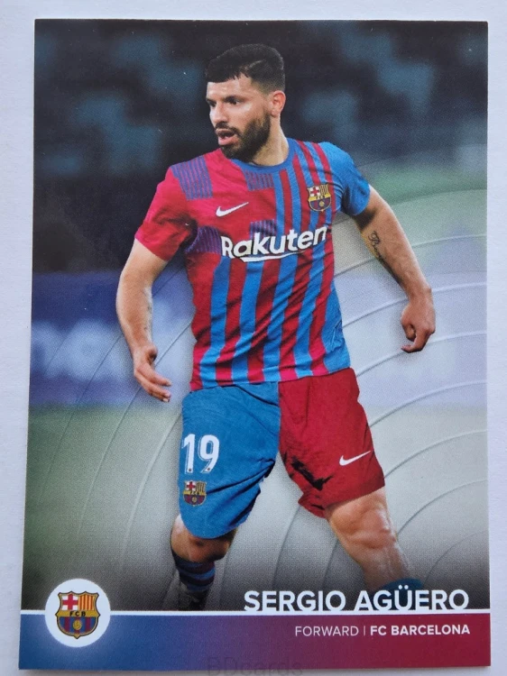 2021 Topps Fan Set Sergio Aguero FC Barcelona /A