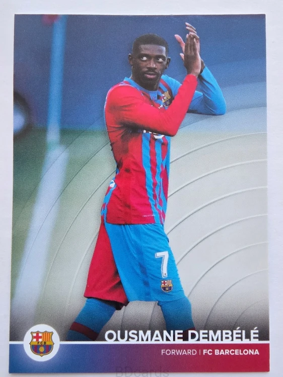 2021 Topps Fan Set Ousmane Dembele FC Barcelona /A