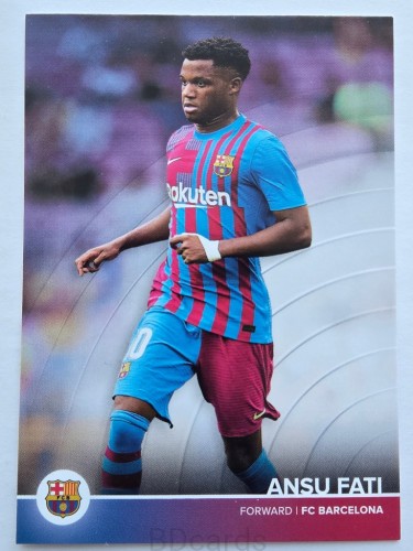 2021 Topps Fan Set Ansu Fati FC Barcelona /A