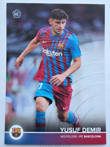 2021 Topps Fan Set Yusuf Demir FC Barcelona /A
