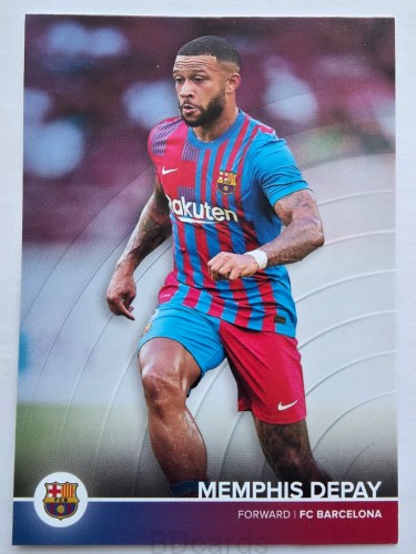 2021 Topps Fan Set Memphis Depay FC Barcelona /A
