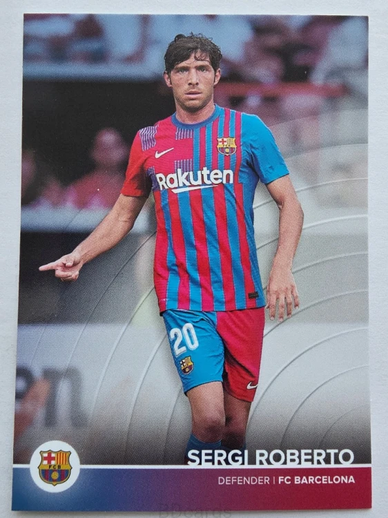 2021 Topps Fan Set Sergi Roberto FC Barcelona /A
