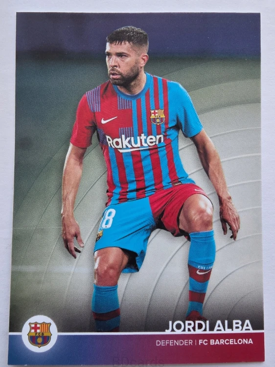 2021 Topps Fan Set Jordi Alba FC Barcelona /A