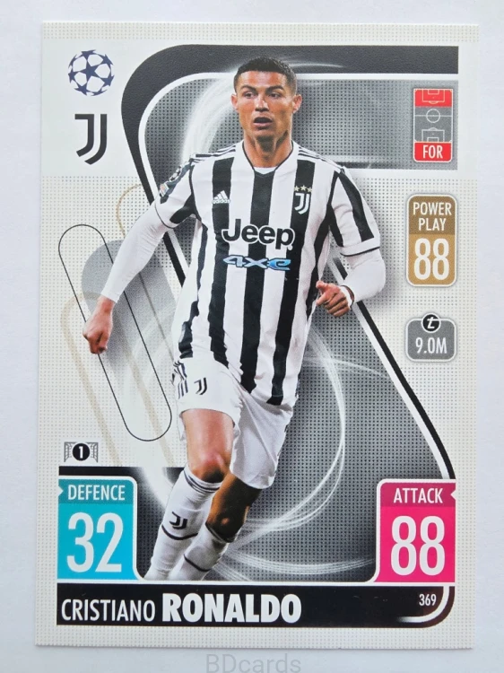 2021-22 Topps Match Attax Cristiano Ronaldo Juventus /A