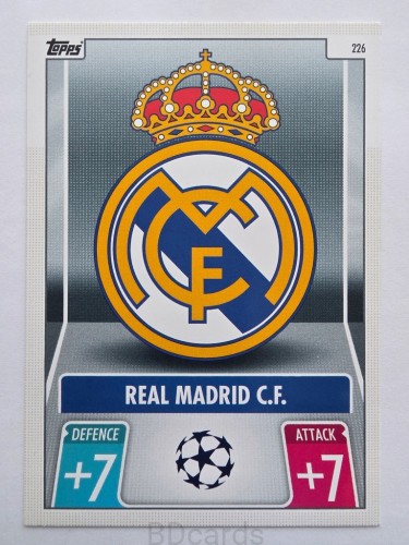 2021-22 Topps Match Attax Club Badge Real Madryt /A