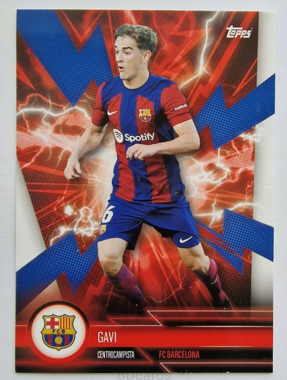 2023 Topps Fan Set Fc Barcelona Gavi /B