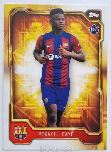 2023 Topps Fan Set Fc Barcelona Mikayil Faye /B