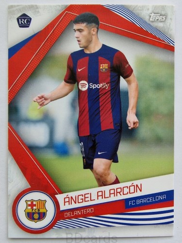 2023 Topps Fan Set Fc Barcelona Angel Alarcon /B