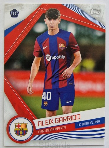 2023 Topps Fan Set Fc Barcelona Aleix Garrido /B
