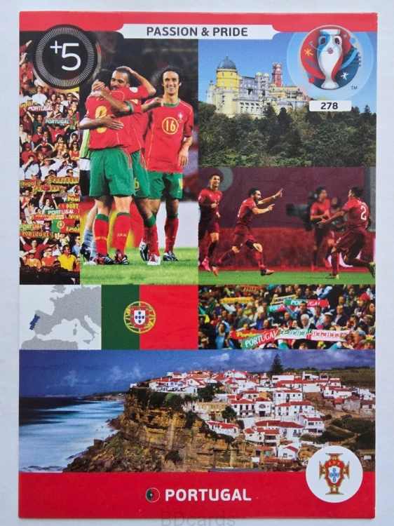 2016 Panini Euro Passion & Pride Portugalia Nr 278 /H11