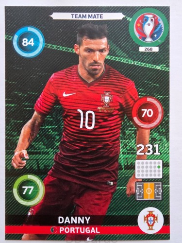 2016 Panini Euro Danny Portugalia Nr 268 /H8