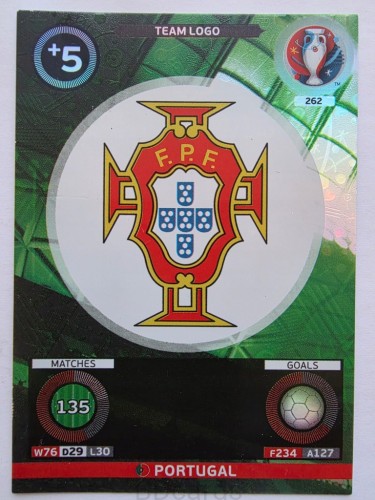 2016 Panini Euro Team Logo Portugalia Nr 262 /H6