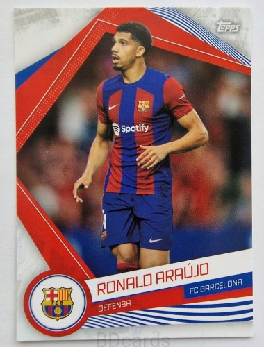 2023 Topps Fan Set Fc Barcelona Ronald Araujo /B