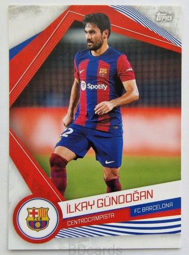 2023 Topps Fan Set Fc Barcelona Ilkay Gundogan /B
