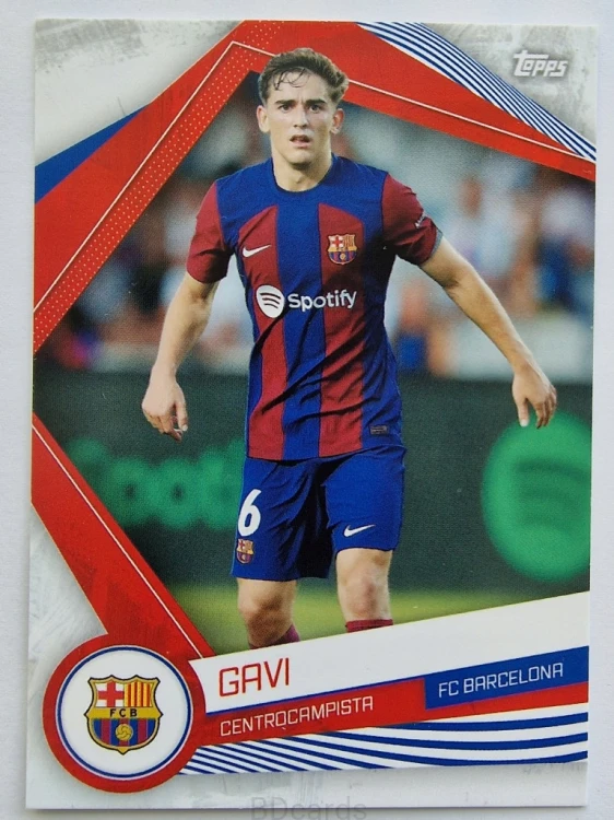 2023 Topps Fan Set Fc Barcelona Gavi /B