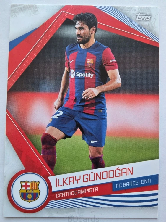 2023 Topps Fan Set Ilkay Gundogan FC Barcelona /A