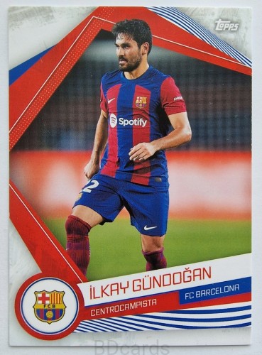2023 Topps Fan Set Fc Barcelona Ilkay Gundogan /B