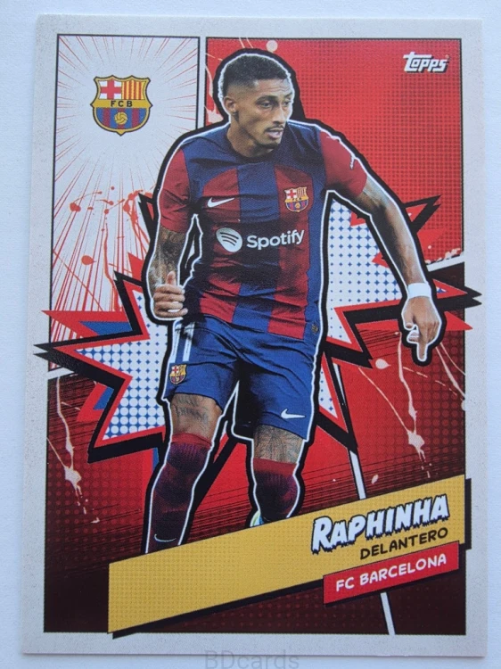 2023 Topps Fan Set Raphinha FC Barcelona /A