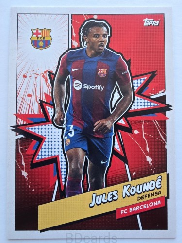 2023 Topps Fan Set Jules Kounde FC Barcelona /A