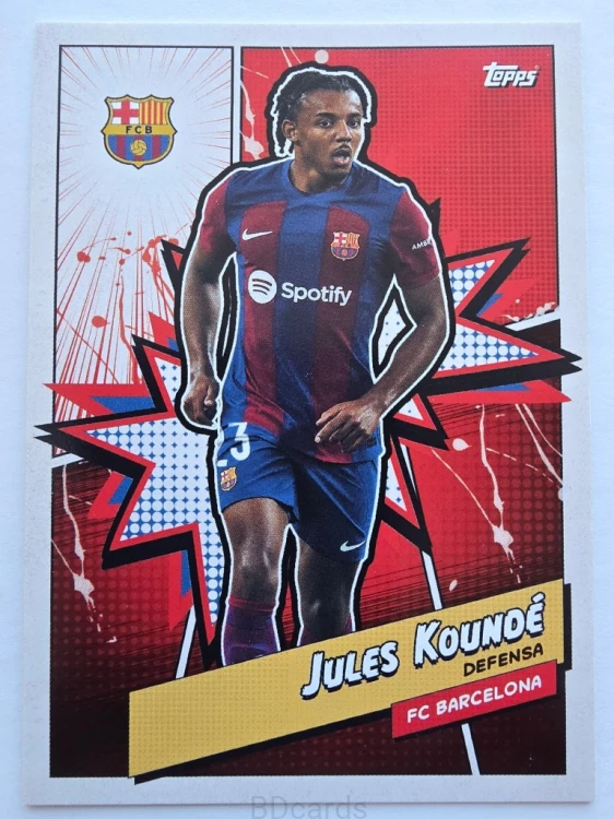 2023 Topps Fan Set Jules Kounde FC Barcelona /A