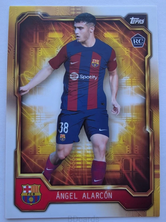 2023 Topps Fan Set Angel Alarcon FC Barcelona /A