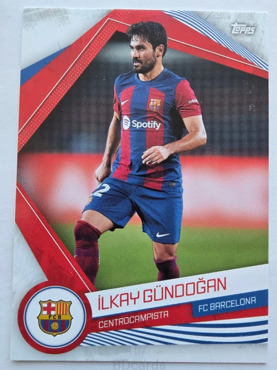 2023 Topps Fan Set Ilkay Gundogan FC Barcelona /A