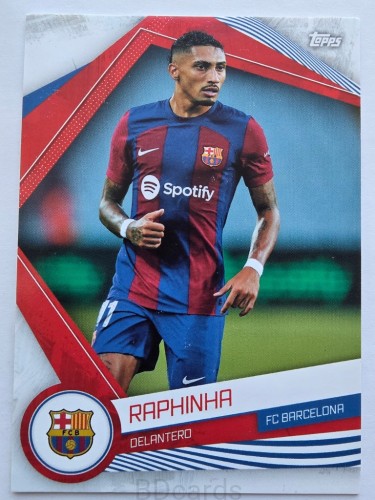 2023 Topps Fan Set Raphinha FC Barcelona /A